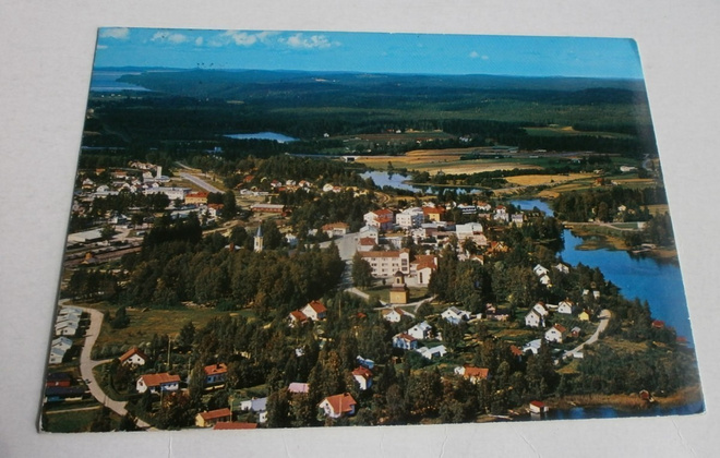 Suonenjoki 3640, väri-ilmakuva, T:mi Karhumäki, p. 1972