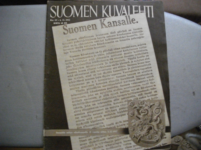 Suomen Kuvalehti Nro 49/1952 (15.3)