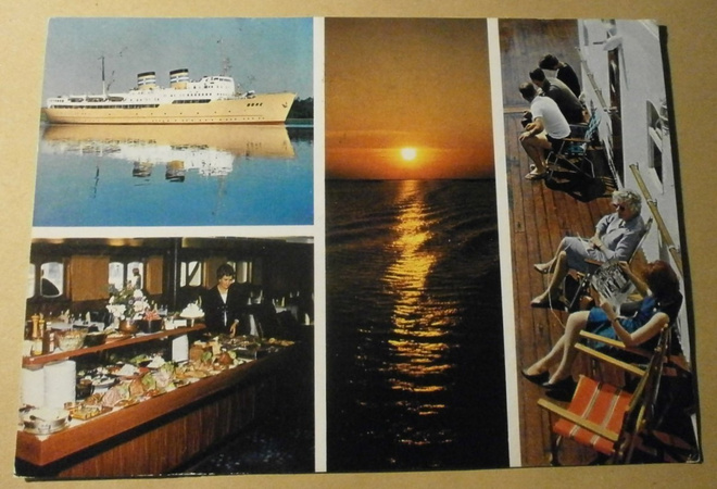 s/s Bore, lippulaiva, monikuvapk, p. 1968