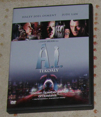 Spielberg - A.I. tekoäly - 2DVD