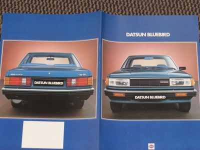 1980 Datsun Bluebird Coupe jne esite - KUIN UUSI