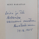 Arvo Turtiainen : Minä rakastan : runoja (signeerattu, te... - pikkukuva 3