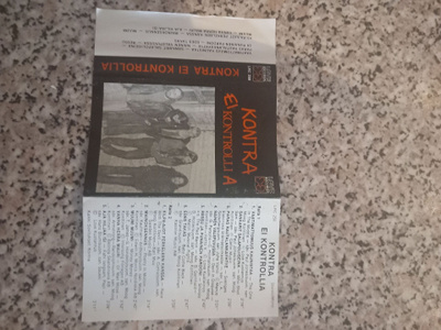 KONTRA ei kontrollia kasetin kansi