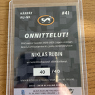 Niklas Rubin Kärpät Ässät blueline s2 signature gold - pikkukuva 2