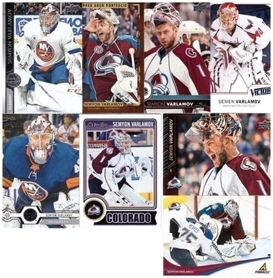 8 x Maalivahti SEMYON VARLAMOC Avalance, Islanders, Capitals