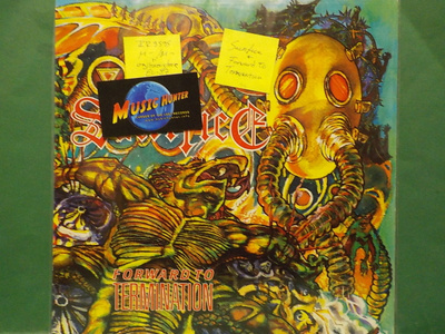 SACRIFICE - FORWARD TO TERMINATION - EU 1987 M-/M- LP