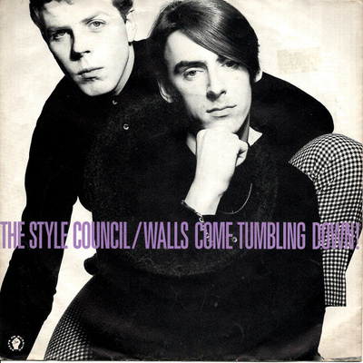 STYLE COUNCIL: Walls Come Tumbling Down / The Whole Po  7"kk