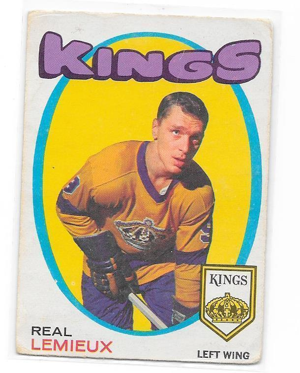 1971-72 OPC #154 Real Lemieux Los Angeles Kings