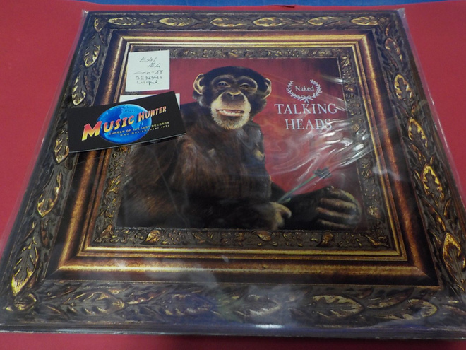 TALKIN HEADS - NAKED EX+/EX+ LP
