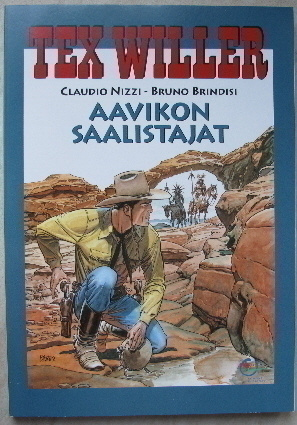 Tex Willer suuralbumi : Aavikon saalistajat , lukematon