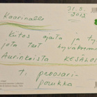 MARC CHAGALL, Sininen enkeli, keräilykortti - pikkukuva 2