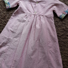 Roosa Mupe Mekko / Puuvillamekko - koko 134 cm - pikkukuva 4