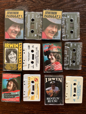 Irwin Goodman c-kasetit x 6
