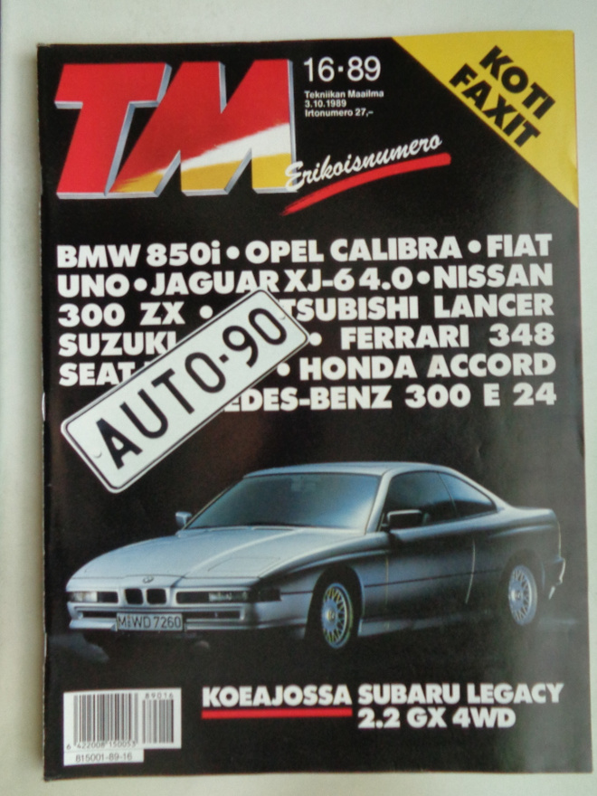 Tekniikan Maailma Nro 16/1989 (1.8)