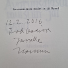 Hannu Hirvonen : Avaruusajasta muistiin jäi rymd (signeer... - pikkukuva 3