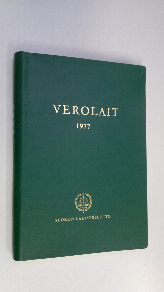 Erkki (toim.) Onikki : Verolait 1977