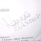 7" SINGLE : Hannele Widomski : Tomaszov - kaupunki SIGNED - pikkukuva 3