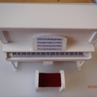 Nukkekoti piano ja jakkara - pikkukuva 3
