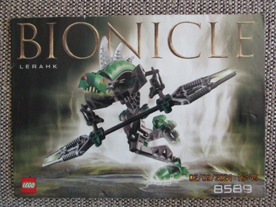 LEGO BIONICLE 8589 LERAHK OHJEVIHKONEN