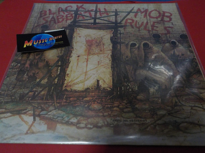 BLACK SABBATH - MOB RULES M-/M- LP