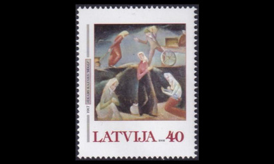 Latvia 567 ** Taide (2002)