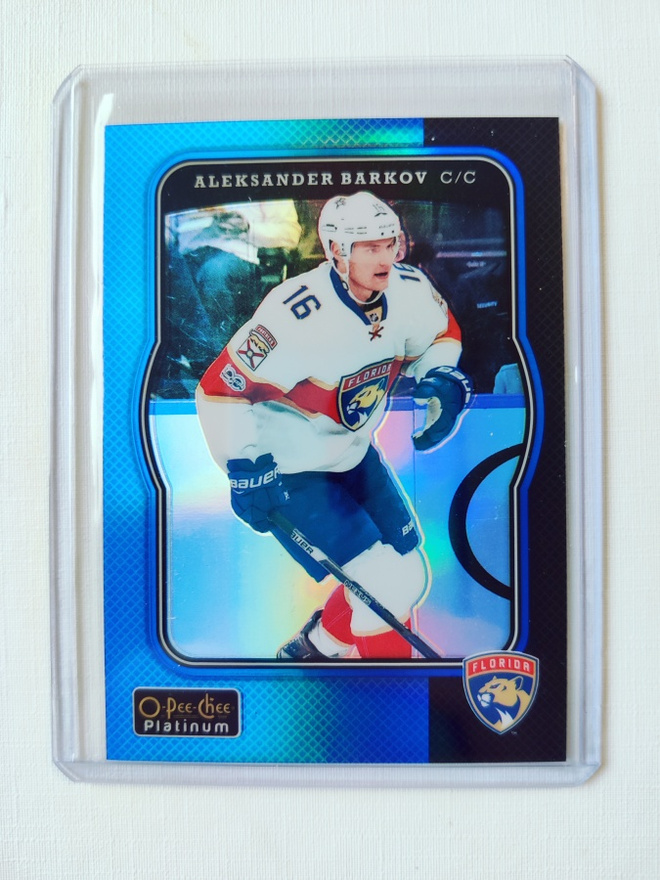 Aleksander Barkov - 17-18 Opc Platinum Retro Blue Rainbow