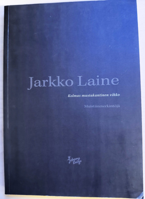 Jarkko Laine: Kolmas mustakantinen vihko