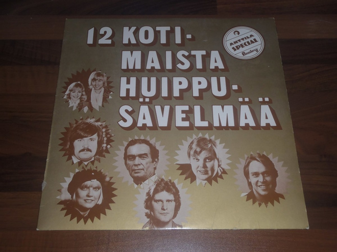12 KOTIMAISTA Danny & Armi, Markku Aro, Frederik ym. LP 