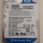 WD 320GB 2,5" 5400rpm sata kovalevy - pikkukuva 1