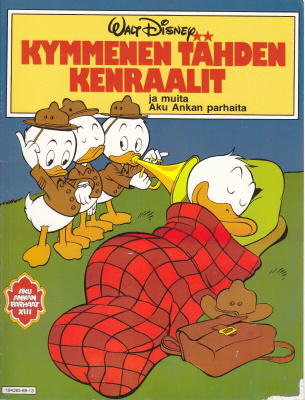 Aku Ankan parhaat XIII Kymmenen tähden kenraalit (2p. 1989)