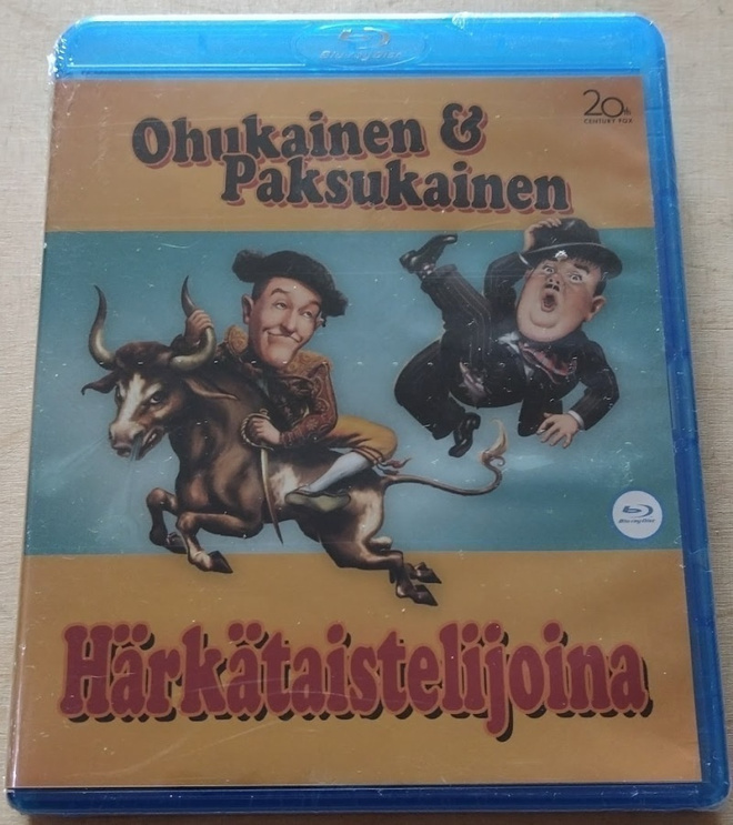 Ohukainen & Paksukainen Härkätaistelijoina