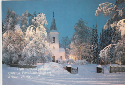 KIRKKOKORTTI - SEINÄJOKI - TÖRNÄVÄN KIRKKO - 1