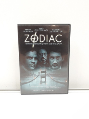 Zodiac (Gyllenhaal, Downey, dvd)