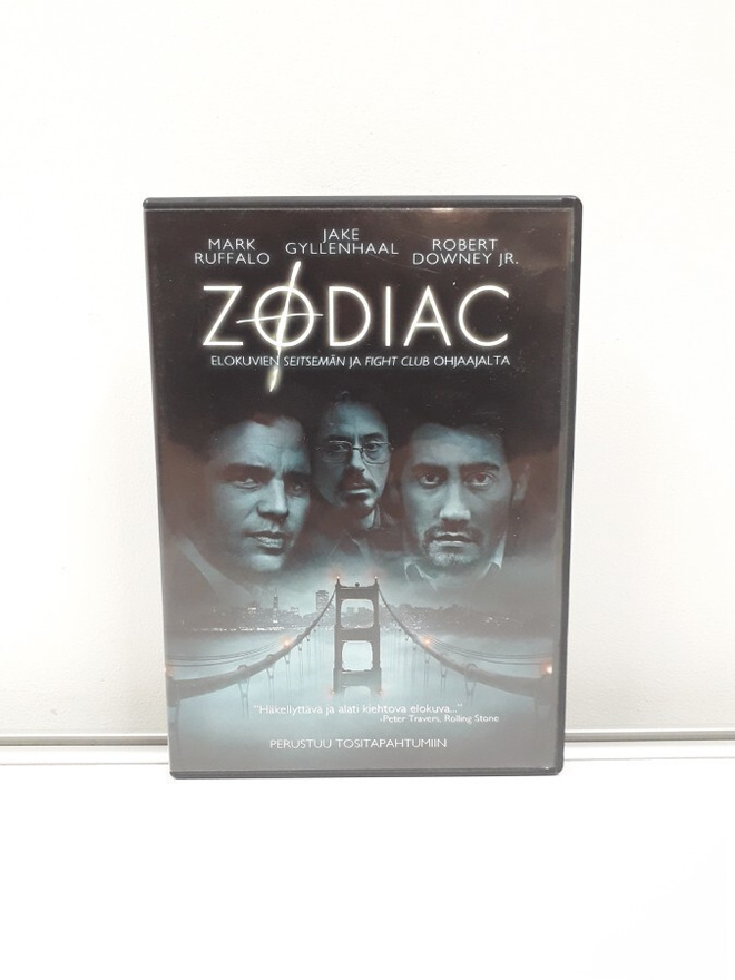 Zodiac (Gyllenhaal, Downey, dvd)