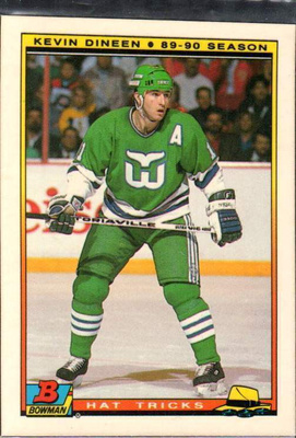 1990-91 Bowman - Hat Tricks - Tiffany - 0,40 € / kpl