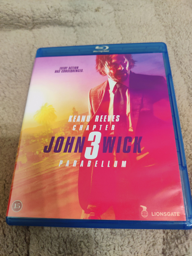 John Wick 3 - Parabellum (Keanu Reeves) Blu-ray