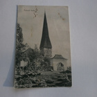 Pedersö, Kyrka. Vanha mv kortti, p. 1917 + sensuuri - pikkukuva 1