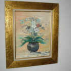 Kulta kehys KUKKATAULU 71x60cm - pikkukuva 1