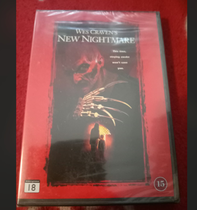 Wes Craven New Nightmare DVD Muoveissa