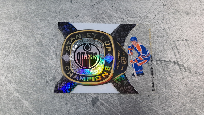 Paul Coffey 2011-12 Black Diamond Championship Rings