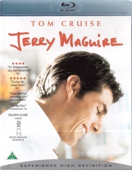 Jerry MaGuire – Tom Cruise. Ruotsalaiset kannet.