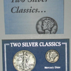 USA Two Silver Classics Walking Liberty Half & Mercury Dime - pikkukuva 3