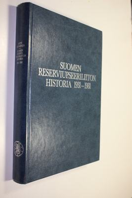 Antti Numminen : Suomen reserviupseeriliiton historia 193...