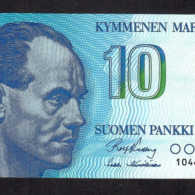 10mk 1986 KU-Hä Pakkasileä