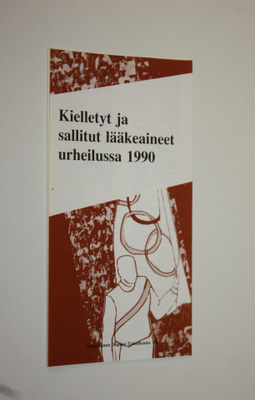 Kielletyt ja sallitut lääkeaineet urheilussa 1990