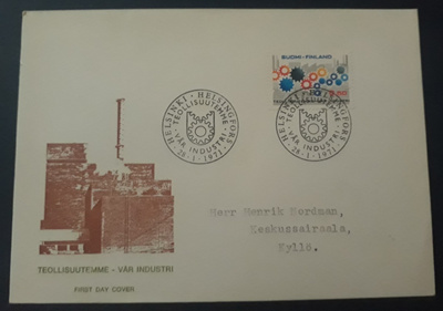 1971  Teollisuutemme FDC