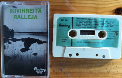 IKIVIHREITÄ RALLEJA-Kasetti, SDE 036, FINNLEVY