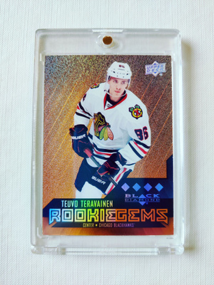 Teuvo Teräväinen - 14-15 Black Diamond Orange Rookie Gems