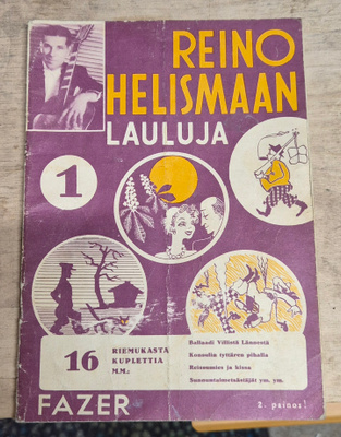 REINO HELISMAAN LAULUJA 1