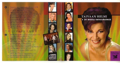 cd, VA: Taivaan helmi + 24 muuta toiveiskelmää (2cd) Valitut